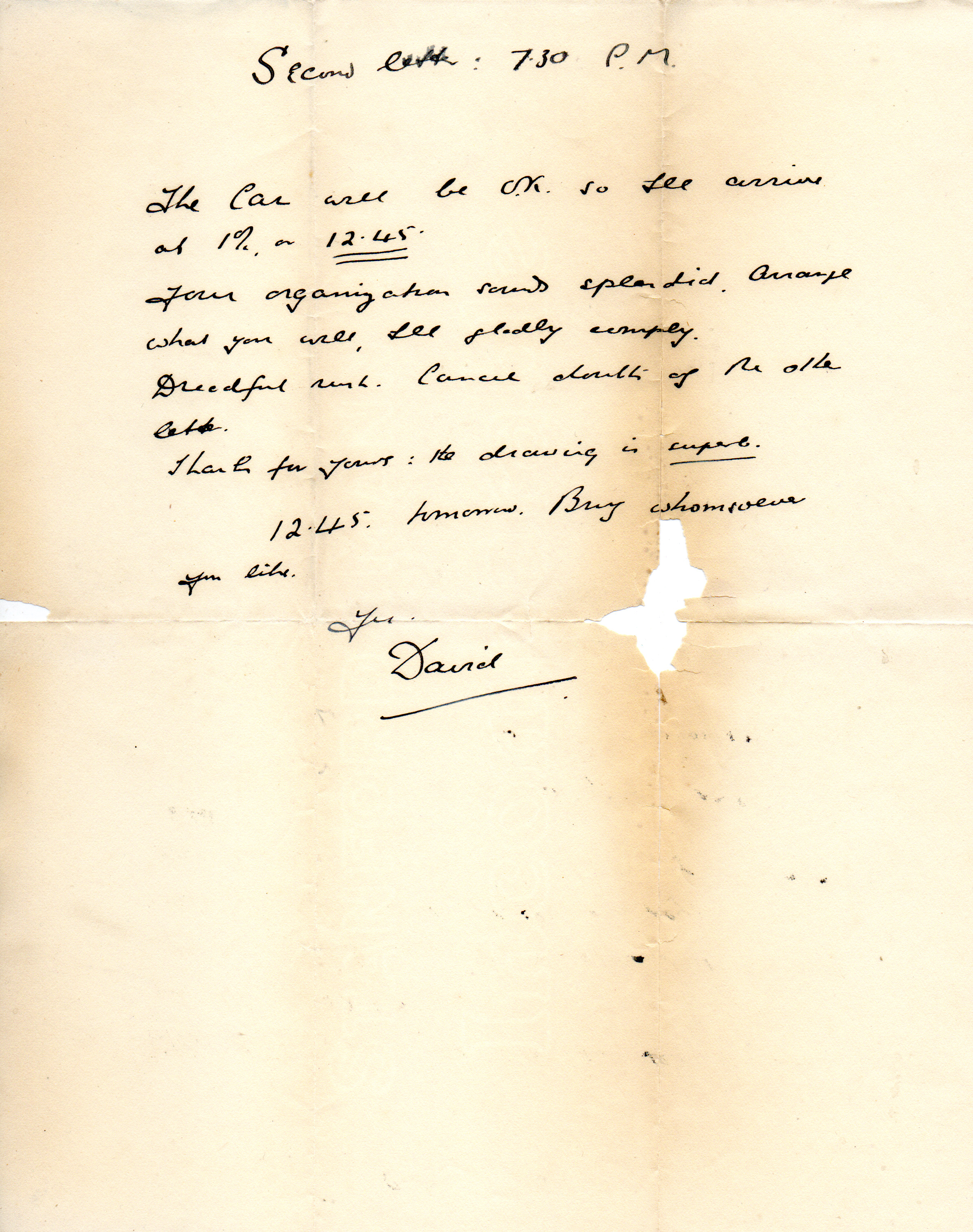 Second Letter